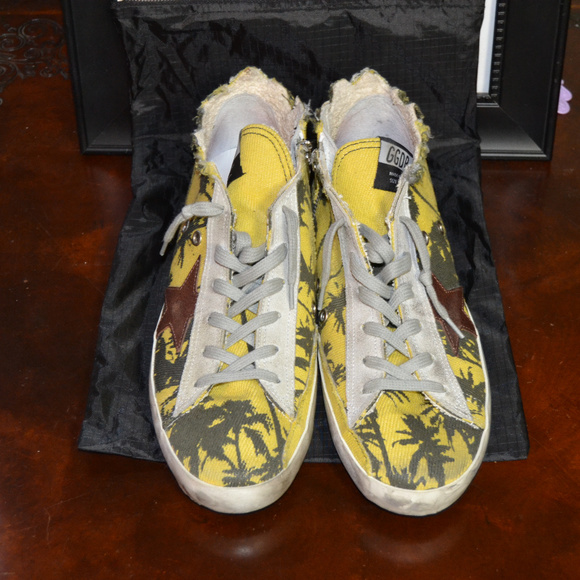 Golden Goose 40 'Francy' Hightop Sneakers - Picture 2 of 8